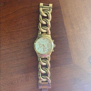 Michael Kohrs Chain Gold Watch ✨